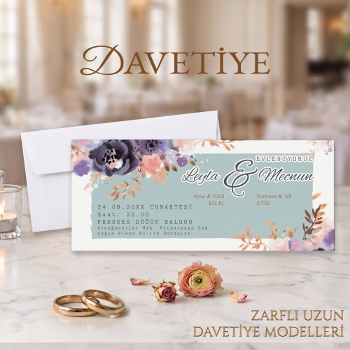 Beren Uzun Davetiye 1507 Beren Uzun Davetiye 1507 - Yaren Davetiye